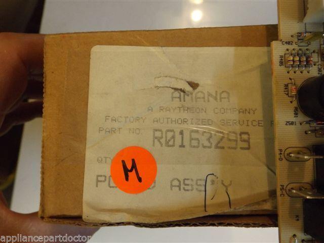Maytag Amana Microwave R0163299 Assy, Pc Board NEW IN BOX Maytag Amana Microwave R0163299 Assy, Pc Board NEW IN BOX